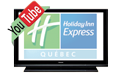 youtube hotel holiday inn express quebec